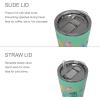imageZak Designs Disney Minnie Mouse Vacuum Insulated Stainless Steel Travel Tumbler with SplashProof Lid Includes Reusable Plastic Straw and Fits in Car Cup Holders 188 SS 25 oz Sure ThingLilo and Stitch