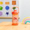 imageZak Designs Disney Princess Beacon Kid Water Bottle for Travel 12oz Plastic is Durable and LeakProof with Liquid Lock Spout Carry Handle Protective Base Ariel Cinderella Moana Rapunzel TianaDisney Princess Ariel  Cinderella  Moana  Rapunzel  Tiana