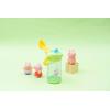 imageZak Designs Disney Princess Beacon Kid Water Bottle for Travel 12oz Plastic is Durable and LeakProof with Liquid Lock Spout Carry Handle Protective Base Ariel Cinderella Moana Rapunzel TianaPeppa Pig