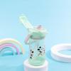 imageZak Designs Disney Princess Beacon Kid Water Bottle for Travel 12oz Plastic is Durable and LeakProof with Liquid Lock Spout Carry Handle Protective Base Ariel Cinderella Moana Rapunzel TianaMickey Mouse  Minnie Mouse