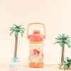 imageZak Designs Disney Princess Beacon Kid Water Bottle for Travel 12oz Plastic is Durable and LeakProof with Liquid Lock Spout Carry Handle Protective Base Ariel Cinderella Moana Rapunzel TianaDisney Princess Ariel  Cinderella  Moana  Rapunzel  Tiana
