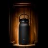 imageZak Designs Harmony 2in1 Water Bottle for Travel or At Home 64oz Recycled Stainless Steel is LeakProof When Closed and Vacuum Insulated with Handle Ebony BlackEbony Black