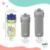 imageZak Designs Harmony Marvel Spidey and His Amazing Friends Kid Water Bottle for Travel or At Home 14oz Recycled Stainless Steel is LeakProof When Closed and Vacuum Insulated SpidermanBluey