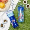 imageZak Designs Harmony Marvel Spidey and His Amazing Friends Kid Water Bottle for Travel or At Home 14oz Recycled Stainless Steel is LeakProof When Closed and Vacuum Insulated SpidermanMarvel Spidey and His Amazing Friends