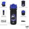 imageZak Designs Harmony Marvel Spidey and His Amazing Friends Kid Water Bottle for Travel or At Home 14oz Recycled Stainless Steel is LeakProof When Closed and Vacuum Insulated SpidermanWednesday Addams