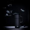 imageZak Designs Harmony Tumbler for Travel or At Home 20oz Recycled Stainless Steel is SplashProof and Vacuum Insulated with Slide Lid and Handle Ebony BlackEbony Black