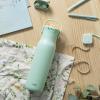 imageZak Designs Harmony Water Bottle for Travel or At Home 32oz Recycled Stainless Steel is LeakProof When Closed and Vacuum Insulated with Straw Lid and Carry Handle Ebony BlackIcicle Mint Green
