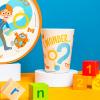 imageZak Designs Kids Dinnerware Set 3 Pieces Durable and Sustainable Melamine Bamboo Plate Bowl and Tumbler are Perfect For Dinner Time With Family DogBlippi