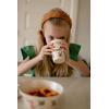 imageZak Designs Kids Dinnerware Set 3 Pieces Durable and Sustainable Melamine Bamboo Plate Bowl and Tumbler are Perfect For Dinner Time With Family DogDog