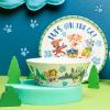 imageZak Designs Kids Dinnerware Set 3 Pieces Durable and Sustainable Melamine Bamboo Plate Bowl and Tumbler are Perfect For Dinner Time With Family DogPAW Patrol Chase  Marshall  Skye
