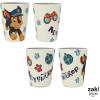 imageZak Designs Kids Dinnerware Set 3 Pieces Durable and Sustainable Melamine Bamboo Plate Bowl and Tumbler are Perfect For Dinner Time With Family DogPAW Patrol Chase  Marshall  Skye