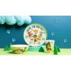 imageZak Designs Kids Dinnerware Set 3 Pieces Durable and Sustainable Melamine Bamboo Plate Bowl and Tumbler are Perfect For Dinner Time With Family DogPAW Patrol Chase  Marshall  Skye
