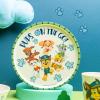 imageZak Designs Kids Dinnerware Set 3 Pieces Durable and Sustainable Melamine Bamboo Plate Bowl and Tumbler are Perfect For Dinner Time With Family DogPAW Patrol Chase  Marshall  Skye