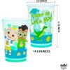 imageZak Designs Marvel SpiderMan Nesting Tumbler Set for At Home 145oz NonBPA Plastic Cups 4Pack Spidey and His Amazing FriendsCoComelon