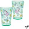 imageZak Designs Marvel SpiderMan Nesting Tumbler Set for At Home 145oz NonBPA Plastic Cups 4Pack Spidey and His Amazing FriendsPeppa Pig