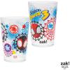 imageZak Designs Marvel SpiderMan Nesting Tumbler Set for At Home 145oz NonBPA Plastic Cups 4Pack Spidey and His Amazing FriendsSpidey and His Amazing Friends