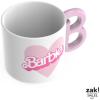 imageZak Designs Minions The Rise of Gru Ceramic Latte Mug and Plate for Coffee Tea Breakfast or Dessert with Travel Mug Lid 2Piece Set17 Fluid OuncesBarbie