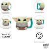 imageZak Designs Minions The Rise of Gru Ceramic Latte Mug and Plate for Coffee Tea Breakfast or Dessert with Travel Mug Lid 2Piece Set17 Fluid OuncesGrogu