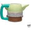 imageZak Designs Minions The Rise of Gru Ceramic Latte Mug and Plate for Coffee Tea Breakfast or Dessert with Travel Mug Lid 2Piece Set17 Fluid OuncesGrogu