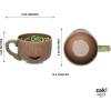 imageZak Designs Minions The Rise of Gru Ceramic Latte Mug and Plate for Coffee Tea Breakfast or Dessert with Travel Mug Lid 2Piece Set17 Fluid OuncesGroot