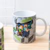 imageZak Designs Minions The Rise of Gru Ceramic Latte Mug and Plate for Coffee Tea Breakfast or Dessert with Travel Mug Lid 2Piece Set17 Fluid OuncesMinecraft