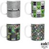 imageZak Designs Minions The Rise of Gru Ceramic Latte Mug and Plate for Coffee Tea Breakfast or Dessert with Travel Mug Lid 2Piece Set17 Fluid OuncesMinecraft