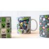 imageZak Designs Minions The Rise of Gru Ceramic Latte Mug and Plate for Coffee Tea Breakfast or Dessert with Travel Mug Lid 2Piece Set17 Fluid OuncesMinecraft