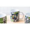 imageZak Designs Minions The Rise of Gru Ceramic Latte Mug and Plate for Coffee Tea Breakfast or Dessert with Travel Mug Lid 2Piece Set17 Fluid OuncesMinecraft