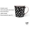 imageZak Designs Minions The Rise of Gru Ceramic Latte Mug and Plate for Coffee Tea Breakfast or Dessert with Travel Mug Lid 2Piece Set17 Fluid OuncesMinnie Mouse