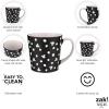 imageZak Designs Minions The Rise of Gru Ceramic Latte Mug and Plate for Coffee Tea Breakfast or Dessert with Travel Mug Lid 2Piece Set17 Fluid OuncesMinnie Mouse