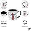 imageZak Designs Minions The Rise of Gru Ceramic Latte Mug and Plate for Coffee Tea Breakfast or Dessert with Travel Mug Lid 2Piece Set17 Fluid OuncesSpiderman