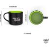 imageZak Designs Minions The Rise of Gru Ceramic Latte Mug and Plate for Coffee Tea Breakfast or Dessert with Travel Mug Lid 2Piece Set17 Fluid OuncesSquid Game Red Light Green Light