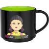 imageZak Designs Minions The Rise of Gru Ceramic Latte Mug and Plate for Coffee Tea Breakfast or Dessert with Travel Mug Lid 2Piece Set17 Fluid OuncesSquid Game Red Light Green Light