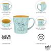 imageZak Designs Minions The Rise of Gru Ceramic Latte Mug and Plate for Coffee Tea Breakfast or Dessert with Travel Mug Lid 2Piece Set17 Fluid OuncesStitch