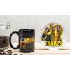 imageZak Designs Minions The Rise of Gru Ceramic Latte Mug and Plate for Coffee Tea Breakfast or Dessert with Travel Mug Lid 2Piece Set17 Fluid OuncesThanos Infinity Gauntlet