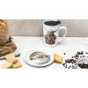 imageZak Designs Minions The Rise of Gru Ceramic Latte Mug and Plate for Coffee Tea Breakfast or Dessert with Travel Mug Lid 2Piece Set17 Fluid OuncesThe child