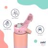imageZak Designs Sanrio Kid Water Bottle for Travel or At Home 20oz Stainless Steel is LeakProof and Vacuum Insulated with Spout Locking Cover Carry Handle Protective Base Hello Kitty