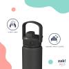 imageZak Designs Sanrio Kid Water Bottle for Travel or At Home 20oz Stainless Steel is LeakProof and Vacuum Insulated with Spout Locking Cover Carry Handle Protective Base Hello Kitty
