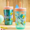 imageZak Designs Spidey and His Amazing Friends Kelso Tumbler Set LeakProof ScrewOn Lid with Straw Bundle for Kids Includes Plastic and Stainless Steel Cups with Bonus Sipper 3pc Set NonBPALilo and Stitch