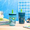 imageZak Designs Spidey and His Amazing Friends Kelso Tumbler Set LeakProof ScrewOn Lid with Straw Bundle for Kids Includes Plastic and Stainless Steel Cups with Bonus Sipper 3pc Set NonBPACampout and Camping