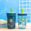 imageZak Designs Spidey and His Amazing Friends Kelso Tumbler Set LeakProof ScrewOn Lid with Straw Bundle for Kids Includes Plastic and Stainless Steel Cups with Bonus Sipper 3pc Set NonBPACampout and Camping