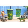 imageZak Designs Spidey and His Amazing Friends Kelso Tumbler Set LeakProof ScrewOn Lid with Straw Bundle for Kids Includes Plastic and Stainless Steel Cups with Bonus Sipper 3pc Set NonBPADino Camo