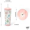imageZak Designs Squishmallows Straw Tumbler for Travel or At Home 24oz Stainless Steel with Vacuum Insulation and NonSkid Base SquishmallowsDisney Princess