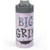 imageZak Designs The Nightmare Before Christmas  Stainless Steel Vacuum Insulated Water Bottle  14 Oz  Durable ampamp Leak Proof  FlipUp Straw Spout ampamp BuiltIn Carrying Loop  BPA Free