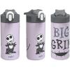 imageZak Designs The Nightmare Before Christmas  Stainless Steel Vacuum Insulated Water Bottle  14 Oz  Durable ampamp Leak Proof  FlipUp Straw Spout ampamp BuiltIn Carrying Loop  BPA Free