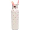 imageZak Designs Disney Lilo ampamp Stitch Harmony Water Bottle for Travel or At Home 32oz Stainless Steel is LeakProof When Closed and Vacuum Insulated with Straw Lid Carry Handle and 3D ArtworkDisney Minnie Mouse