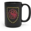 imageZak Designs Minions The Rise of Gru Ceramic Latte Mug and Plate for Coffee Tea Breakfast or Dessert with Travel Mug Lid 2Piece Set17 Fluid OuncesHouse of the Dragon