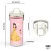 imagezak Beacon Insulated Bottle Sonic the Hedgehog  20 oz  Durable Stainless Steel  DoubleWall Vacuum Insulation Silicone Spout ampamp PushButton LeakProof Lid  Dishwasher SafeDisney Princess