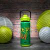 imagezak Beacon Insulated Bottle Sonic the Hedgehog  20 oz  Durable Stainless Steel  DoubleWall Vacuum Insulation Silicone Spout ampamp PushButton LeakProof Lid  Dishwasher SafeGreen