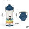 imagezak Beacon Insulated Bottle Sonic the Hedgehog  20 oz  Durable Stainless Steel  DoubleWall Vacuum Insulation Silicone Spout ampamp PushButton LeakProof Lid  Dishwasher SafeMickey Mouse